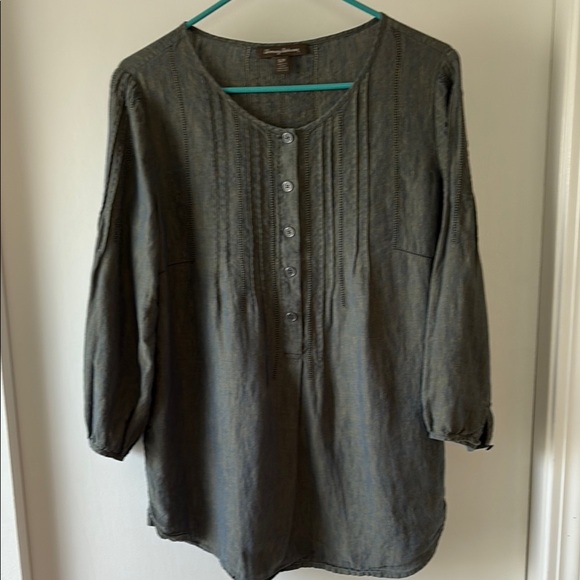 Tommy Bahama Linen Blouse S - Picture 1 of 10